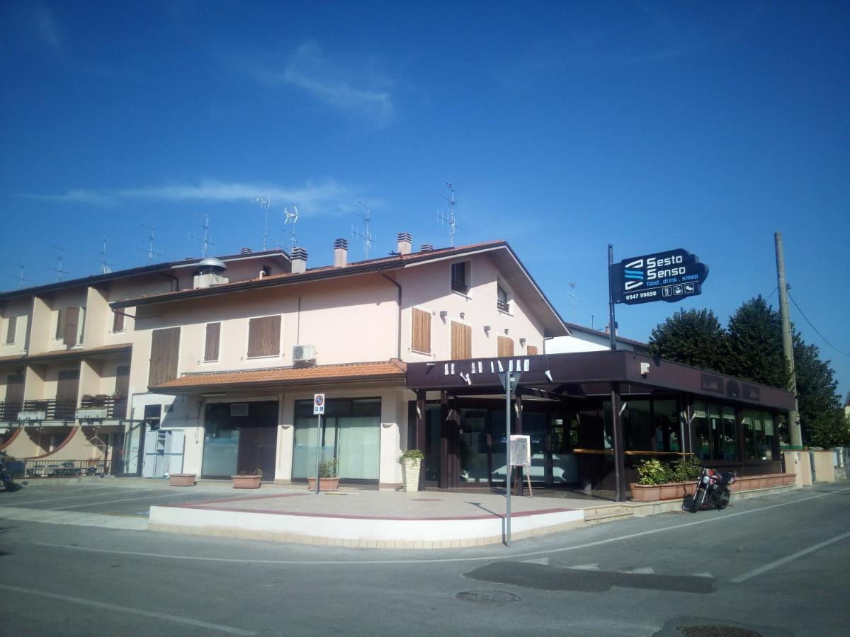 Sestosenso Food Drink Sleep Ristorante Pizzeria Alloggi Cesena Buitenkant foto